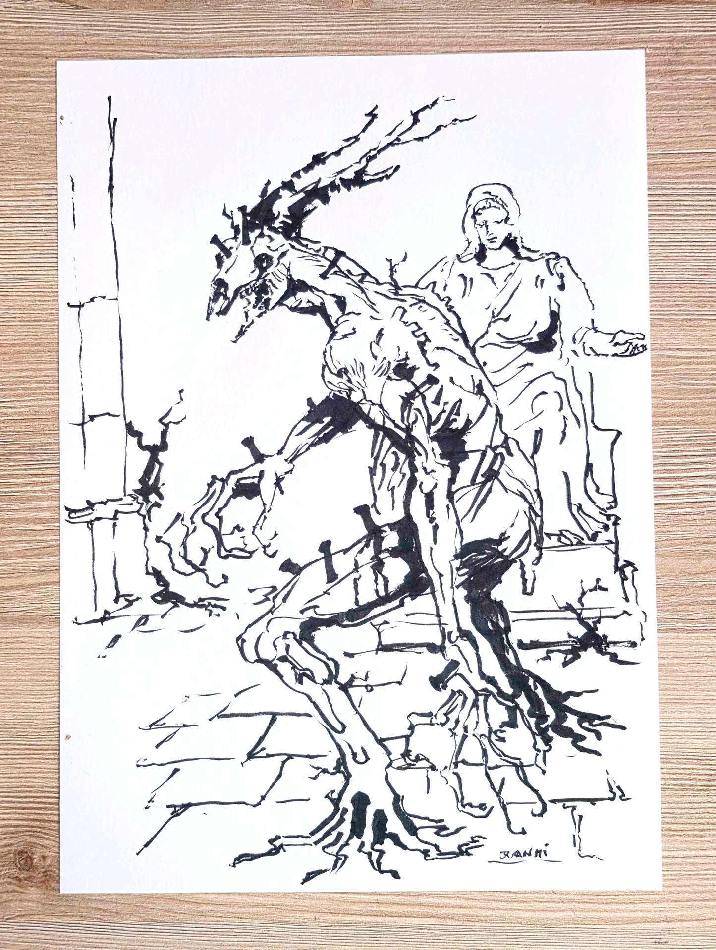 Original Drawing: Ten Piedad