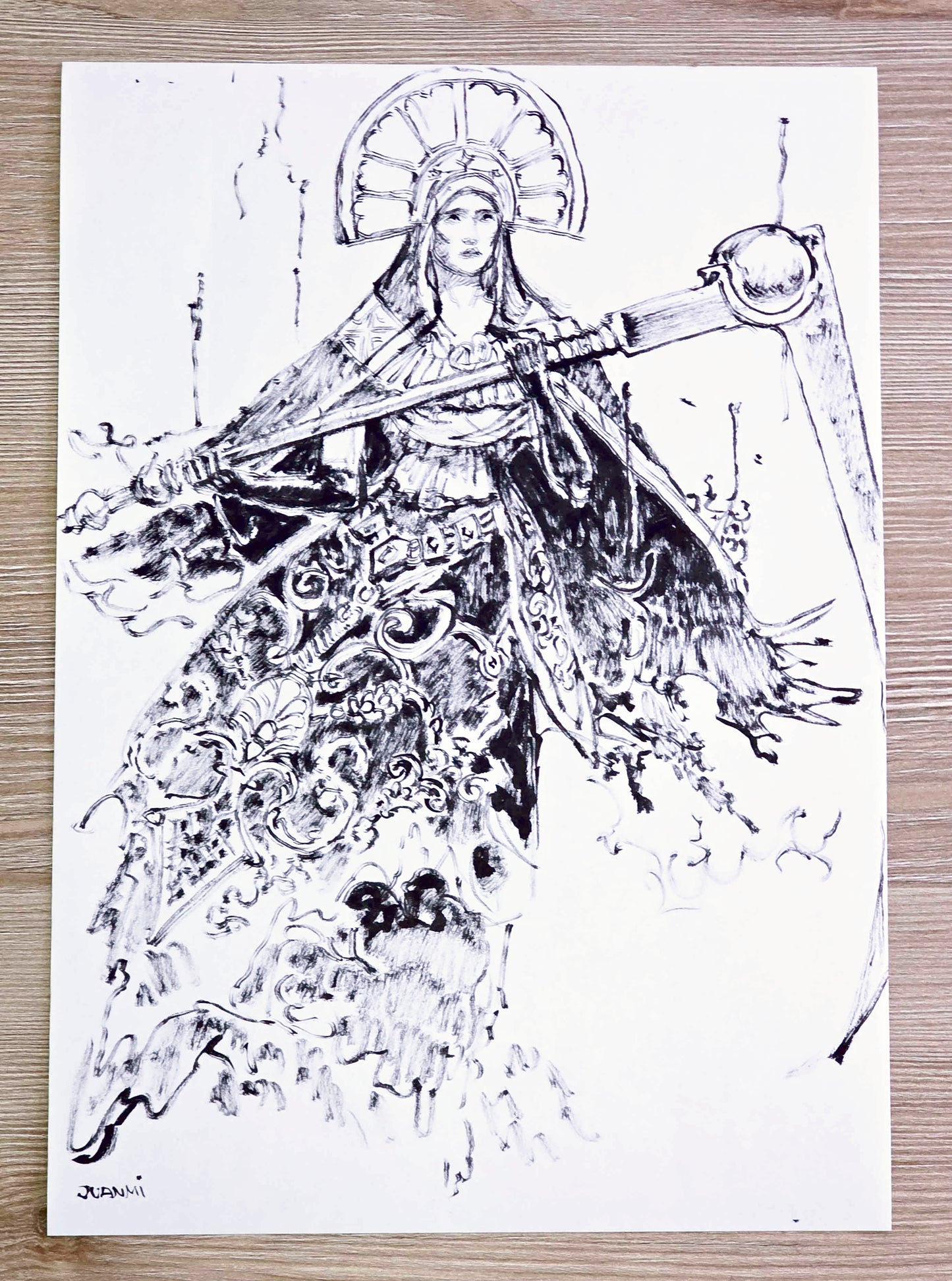 Original Drawing: Isidora