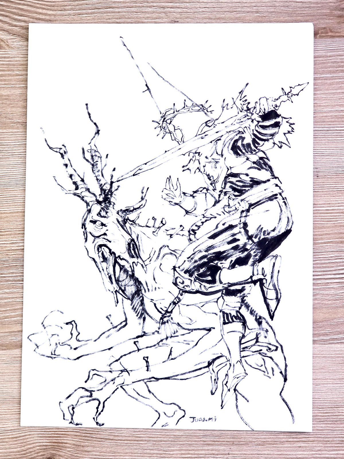 Original Drawing: No Mercy.