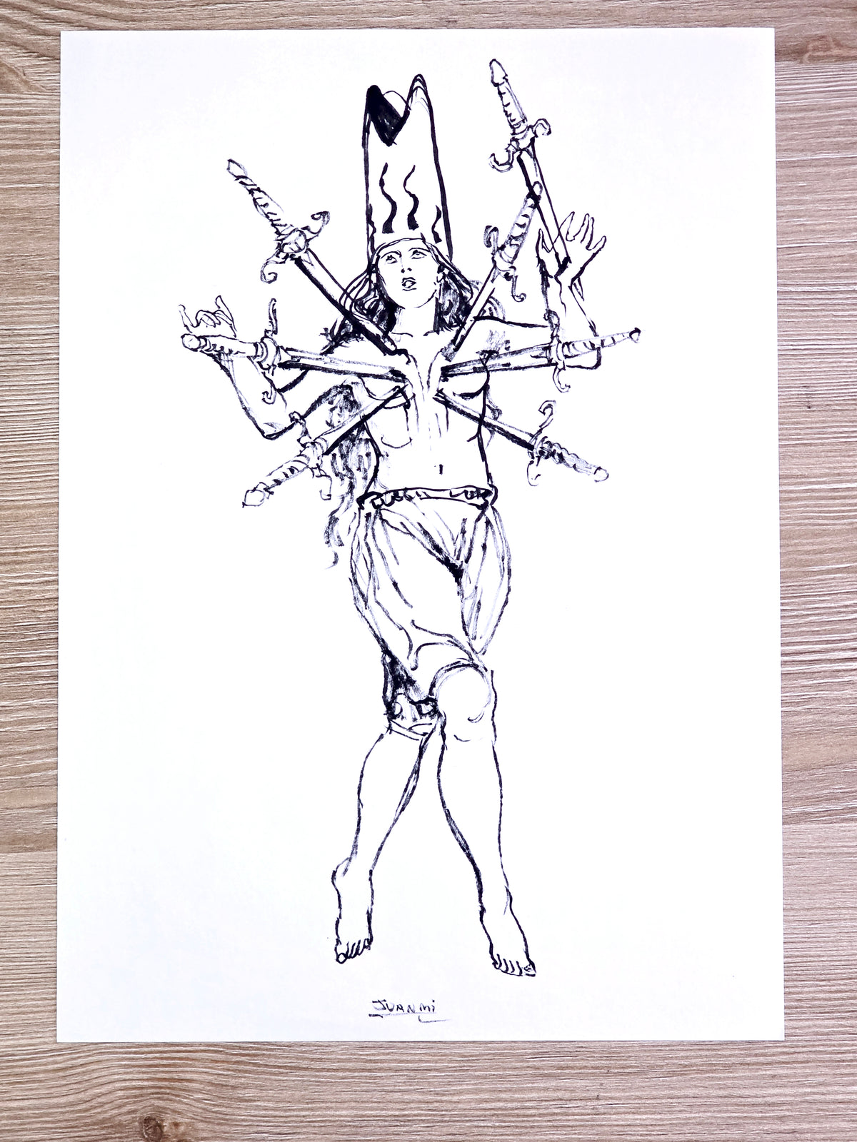 Original Drawing: Seven Sorrows