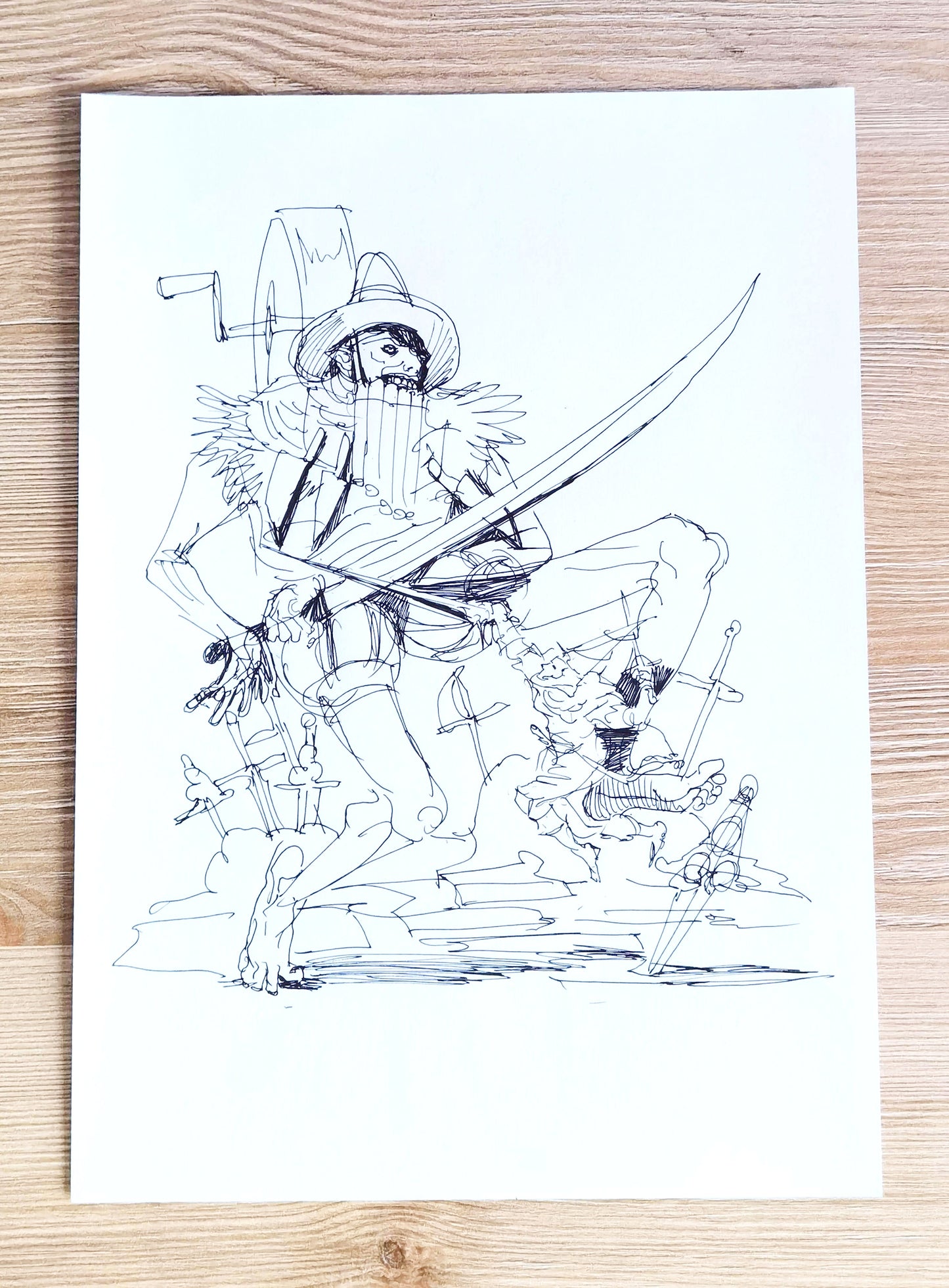 Original Drawing: Afilaor Battle