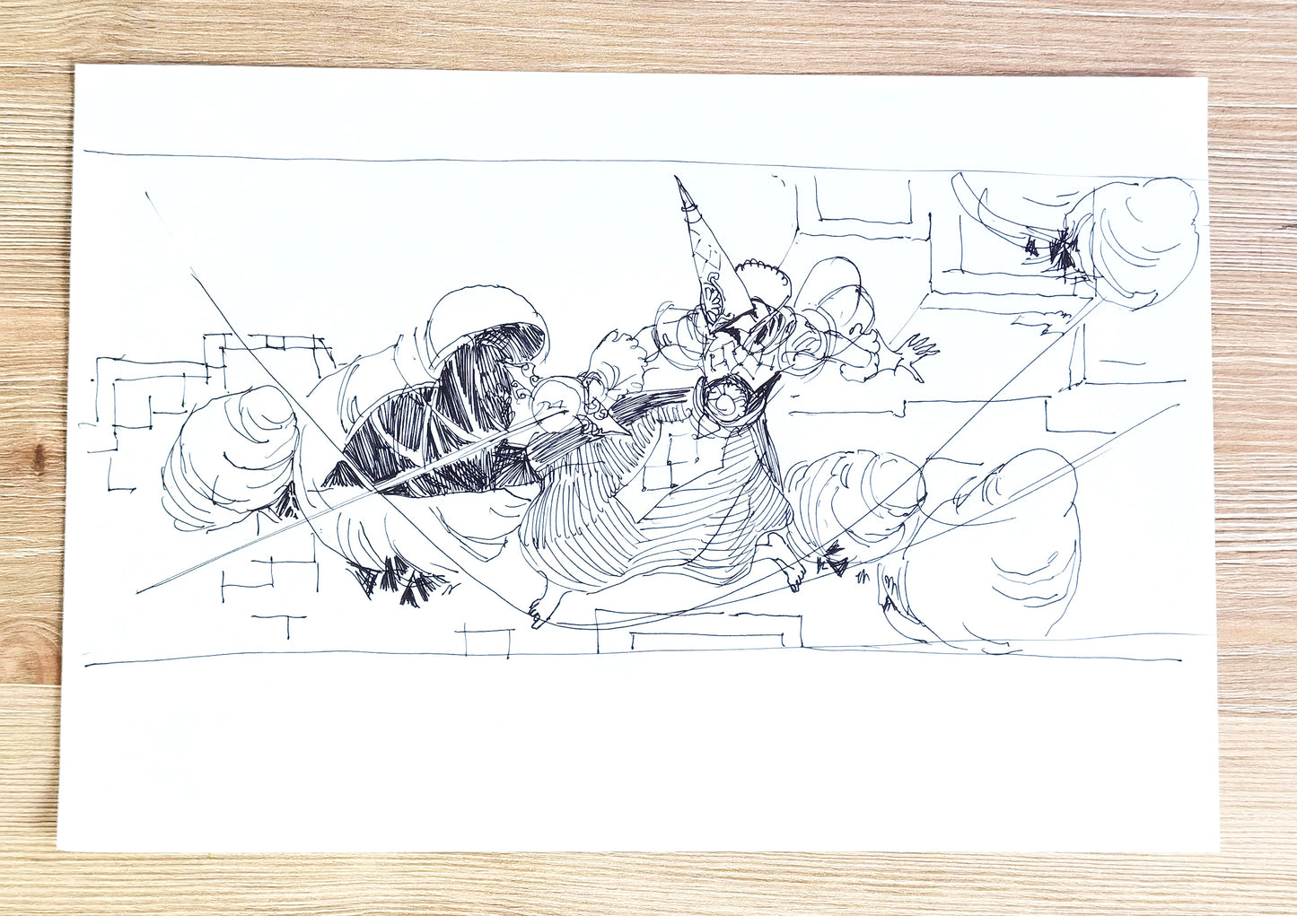 Original Drawing: Orospina Design Sketch