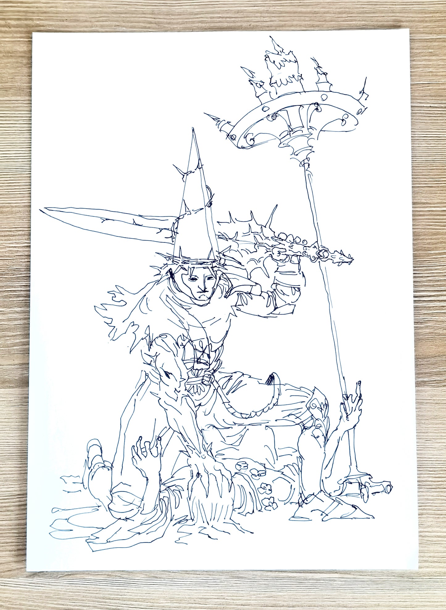 Original Drawing: Punishment