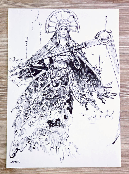 Original Drawing: Isidora