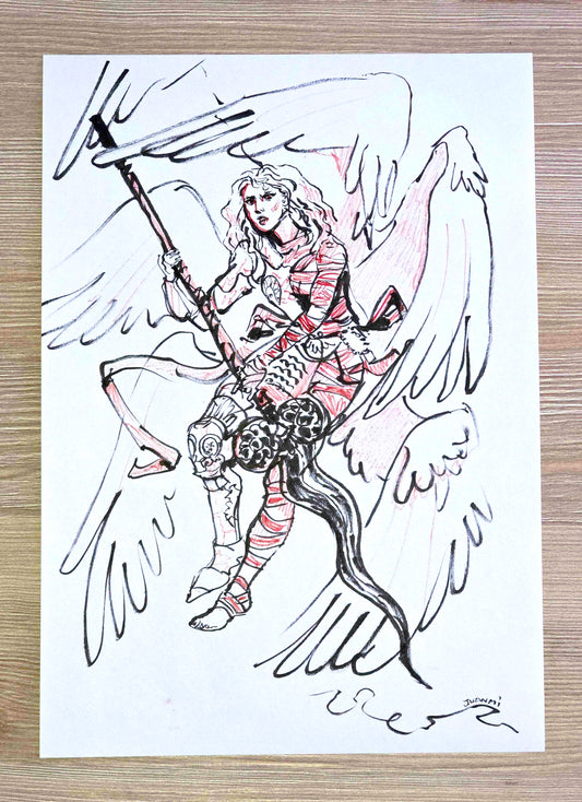 Original Drawing: Perpetva Red