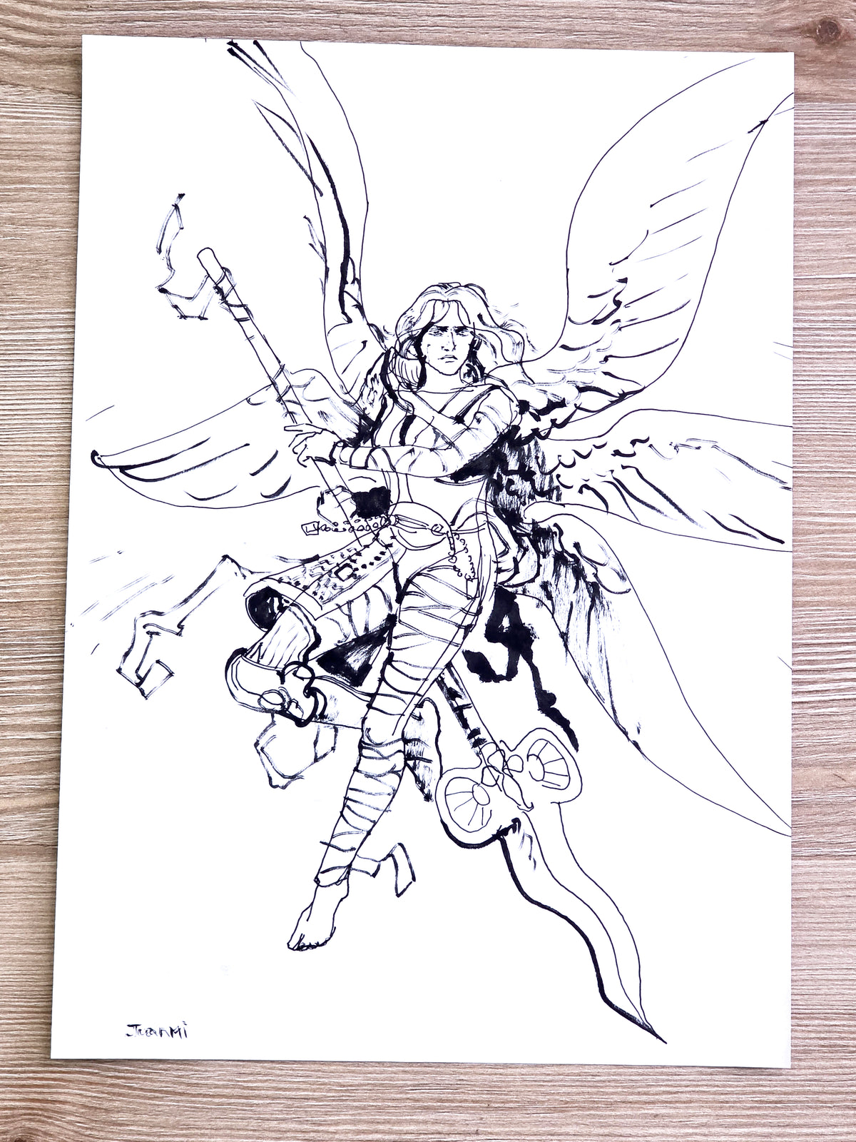 Original Drawing: Big Sister.
