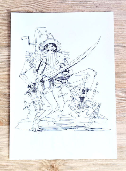 Original Drawing: Afilaor Battle