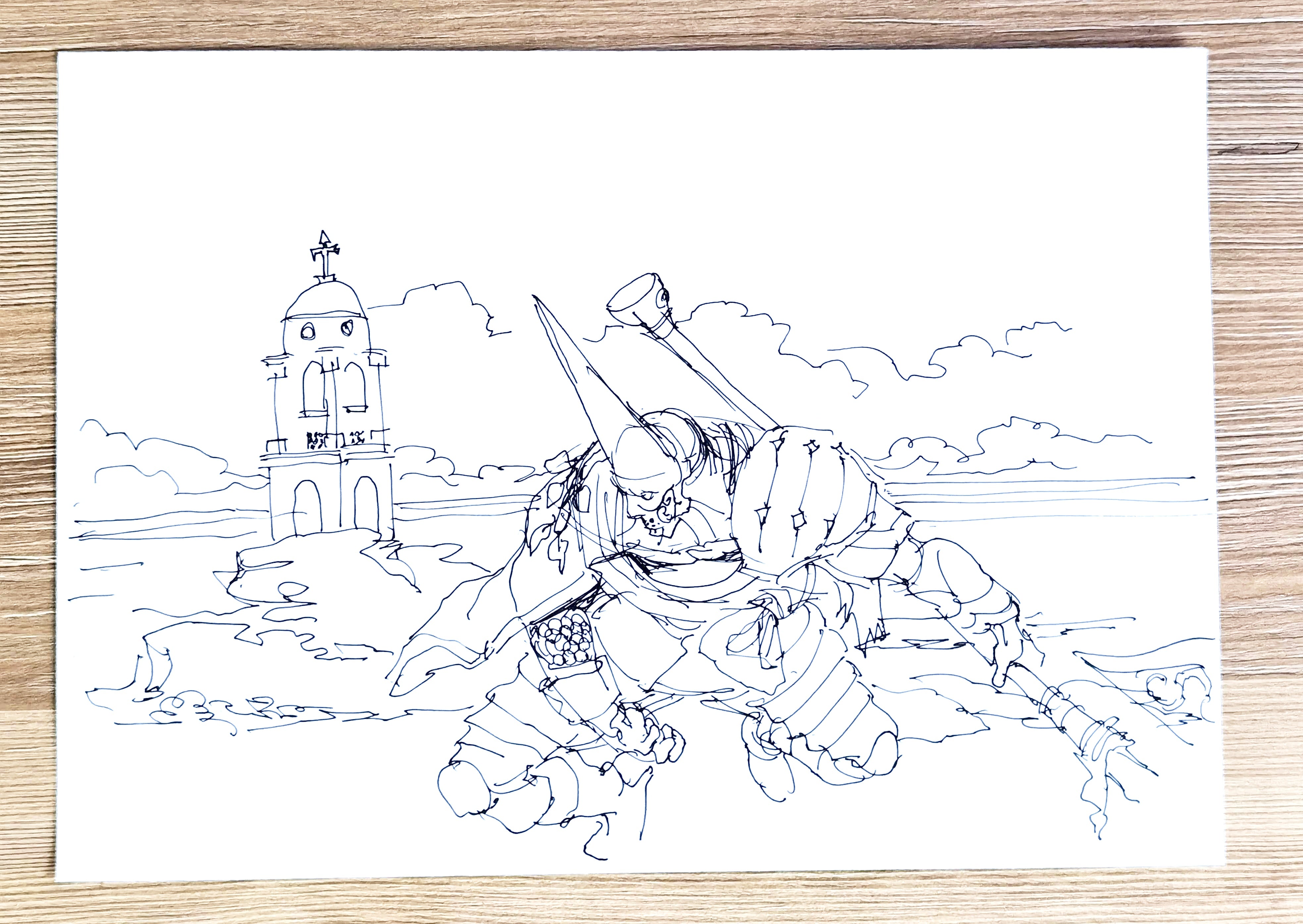 Original Drawing: Odon – JuanmImagine