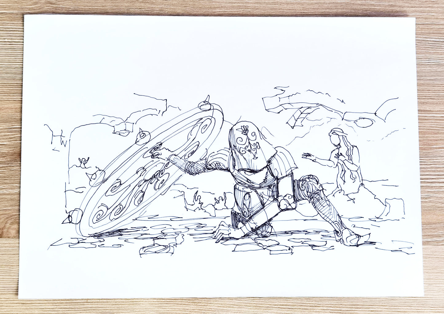 Original Drawing: Welcome Back