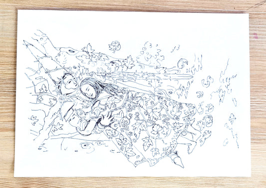 Original Drawing: Hug