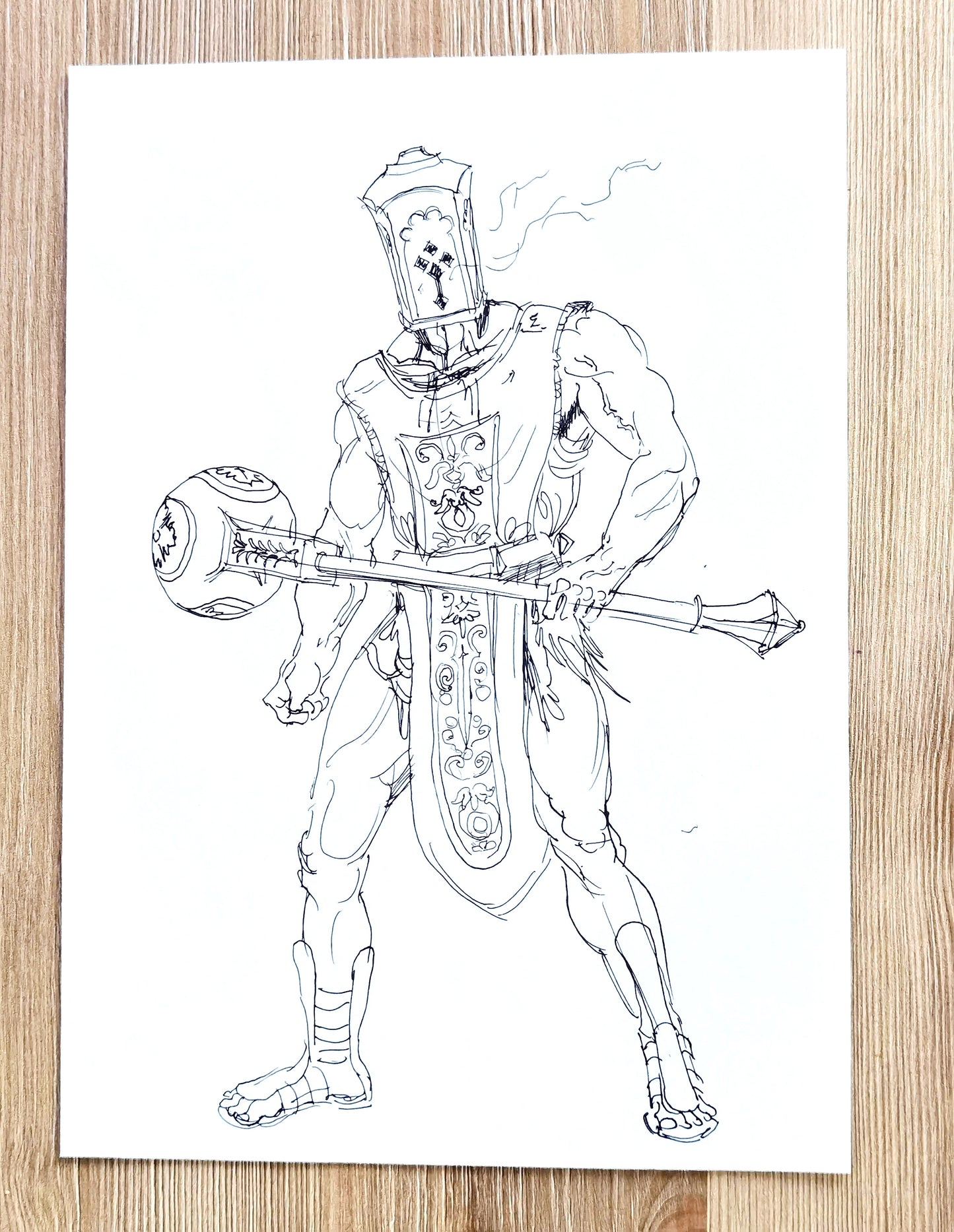 Original Drawing: Deacon 2