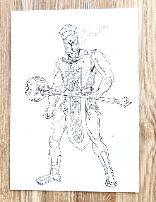 Original Drawing: Deacon 2