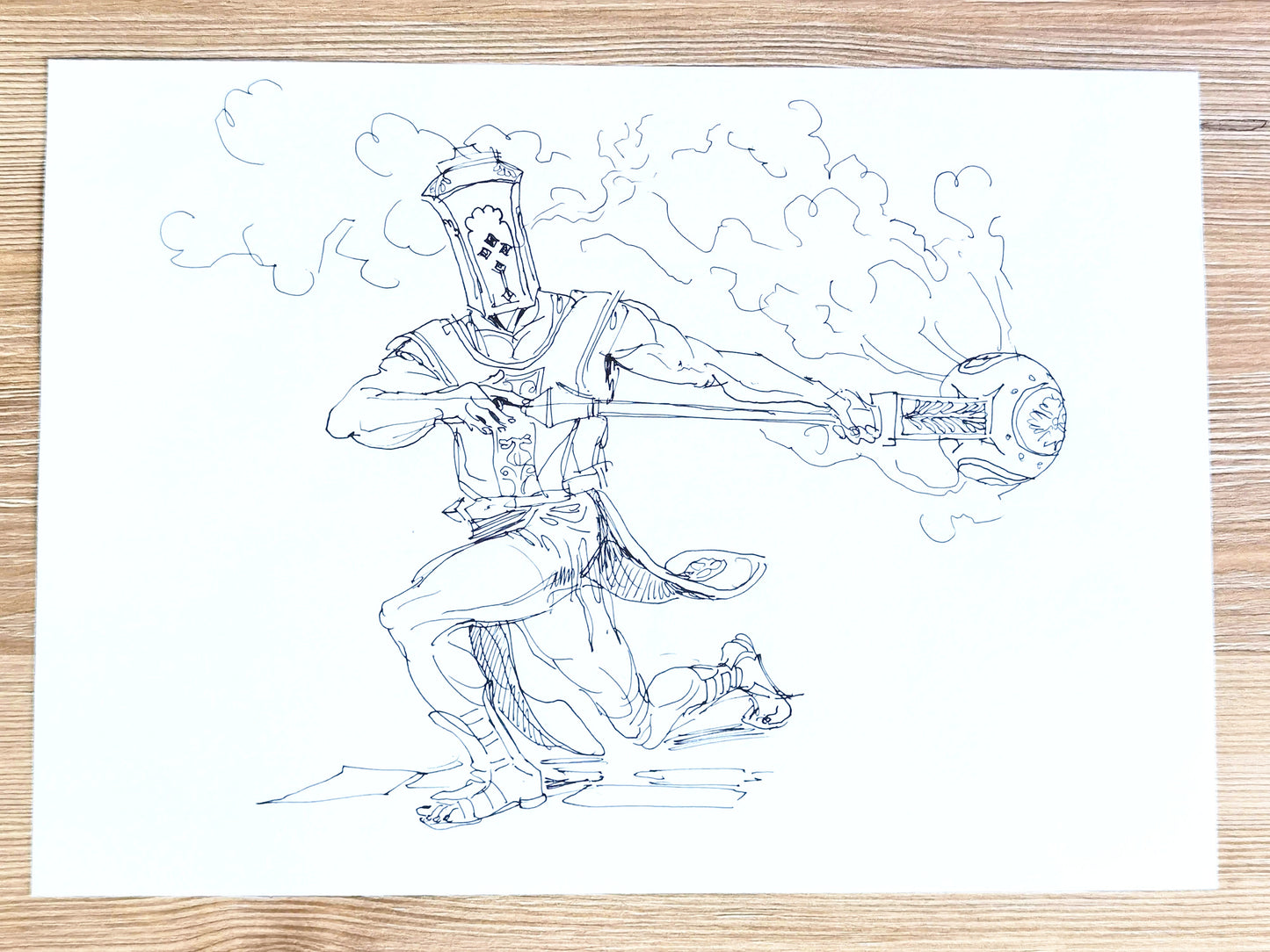 Original Drawing: Deacon 1