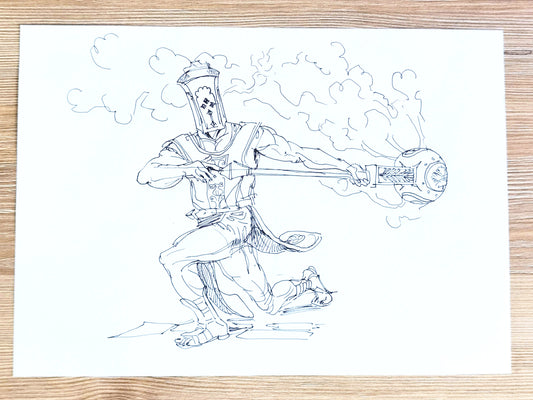 Original Drawing: Deacon 1