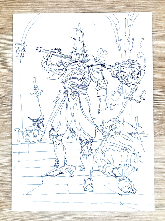 Original Drawing: Hubris