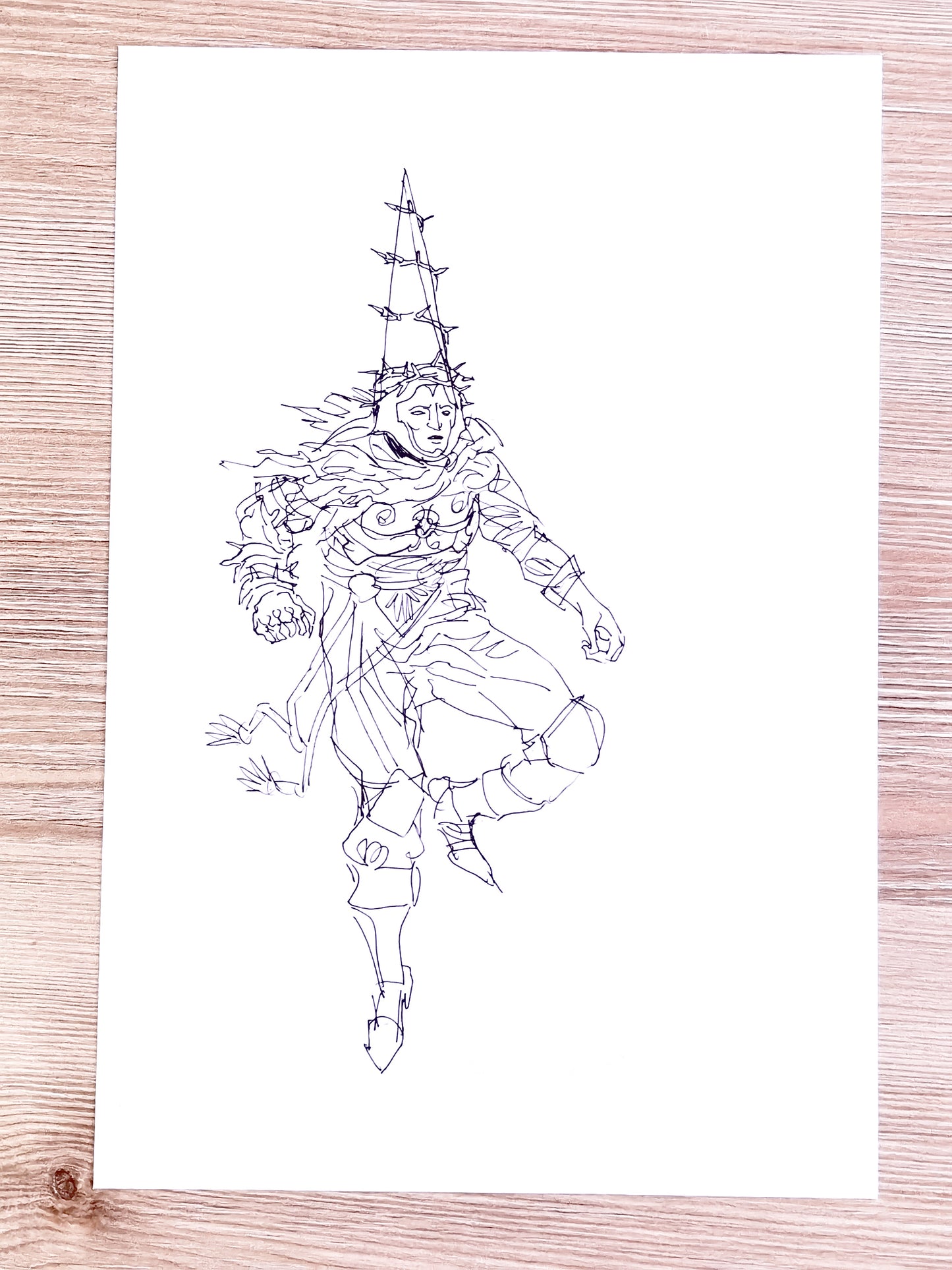 Original Drawing: Weightlessness
